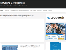 Tablet Screenshot of mdloring.com